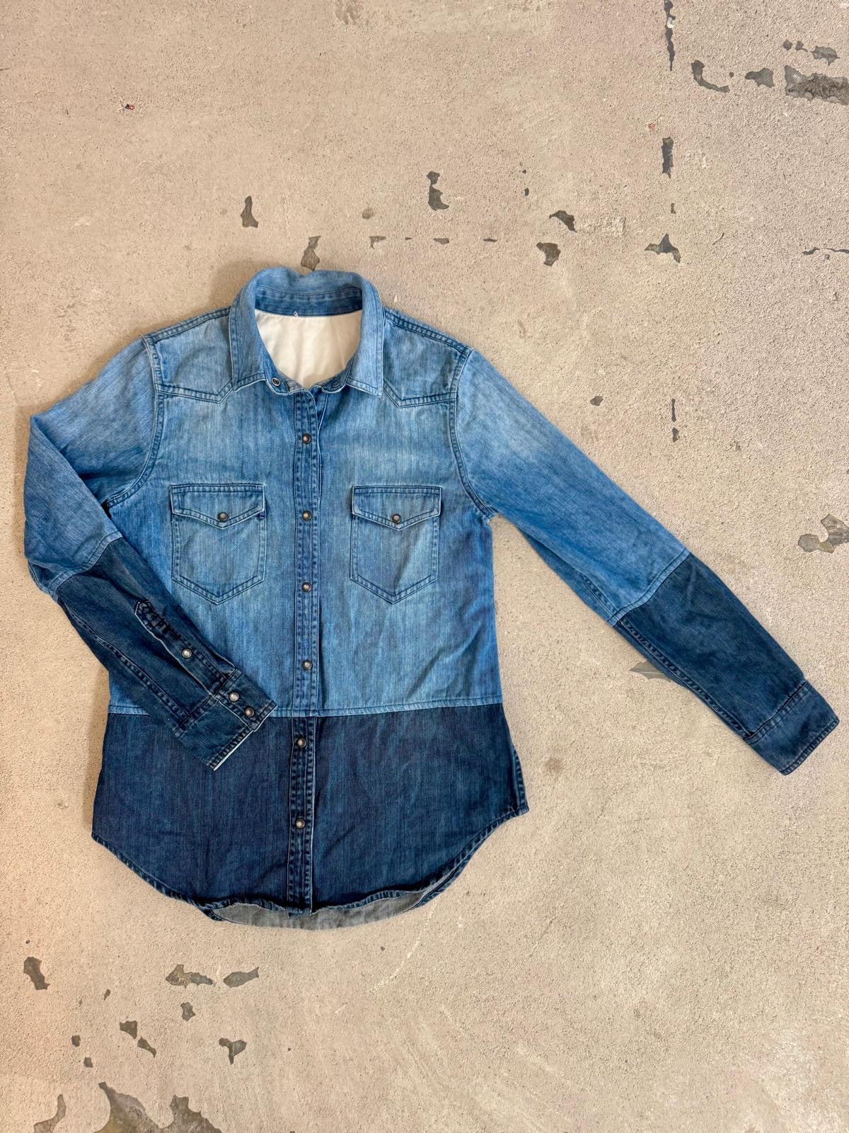 Jeansskjorta stl XS