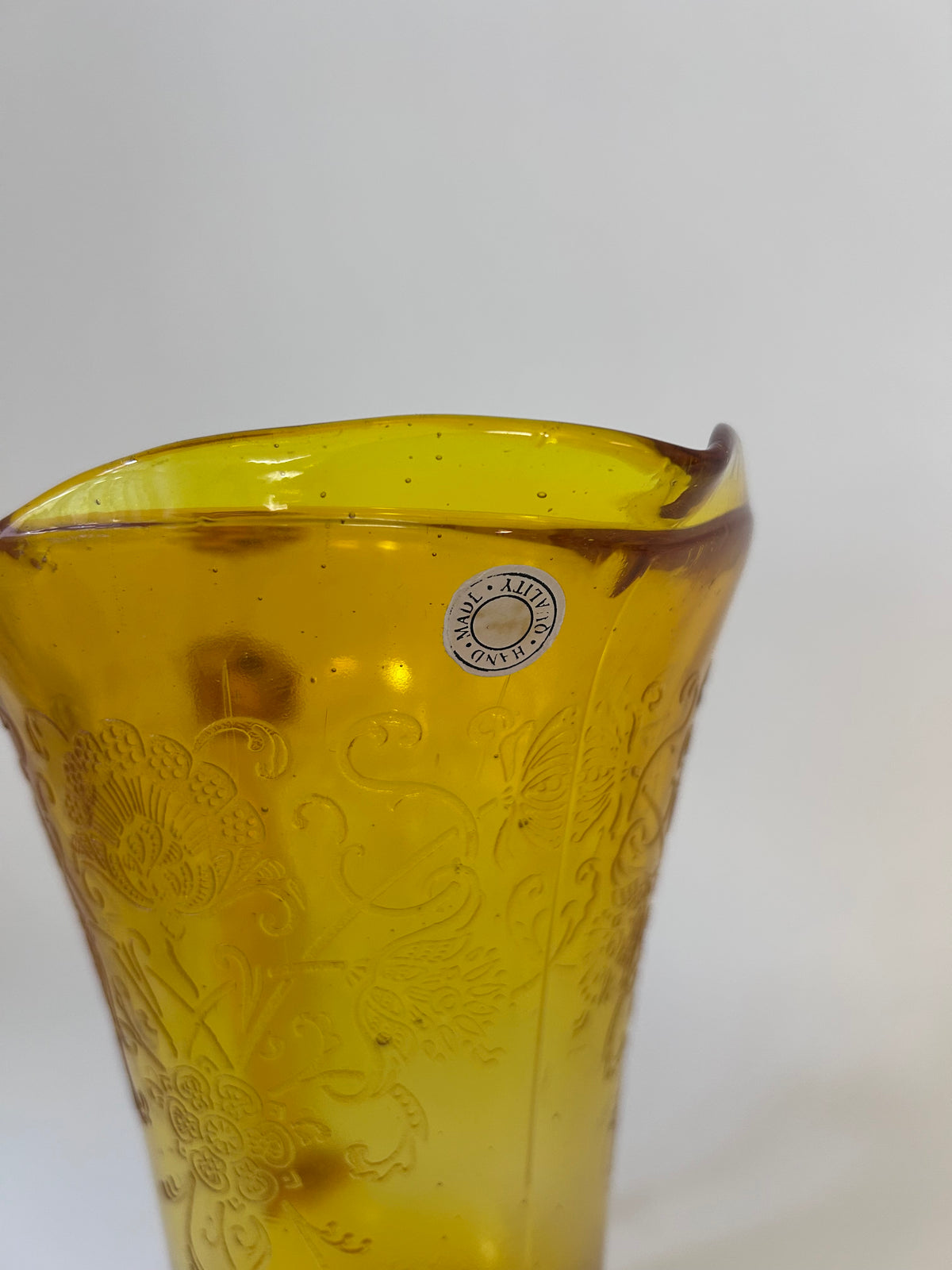 Handgjord/Blåst Karaff i glas