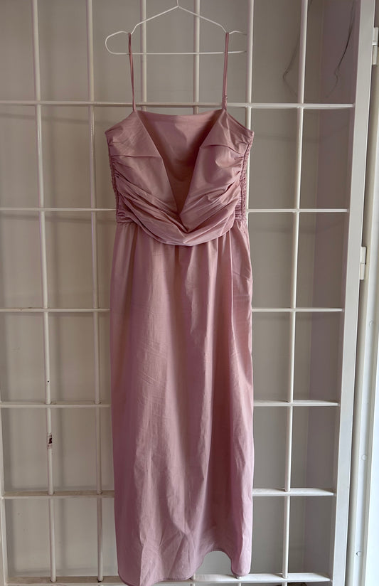 Stylein - Maxi klänning i ljusrosa