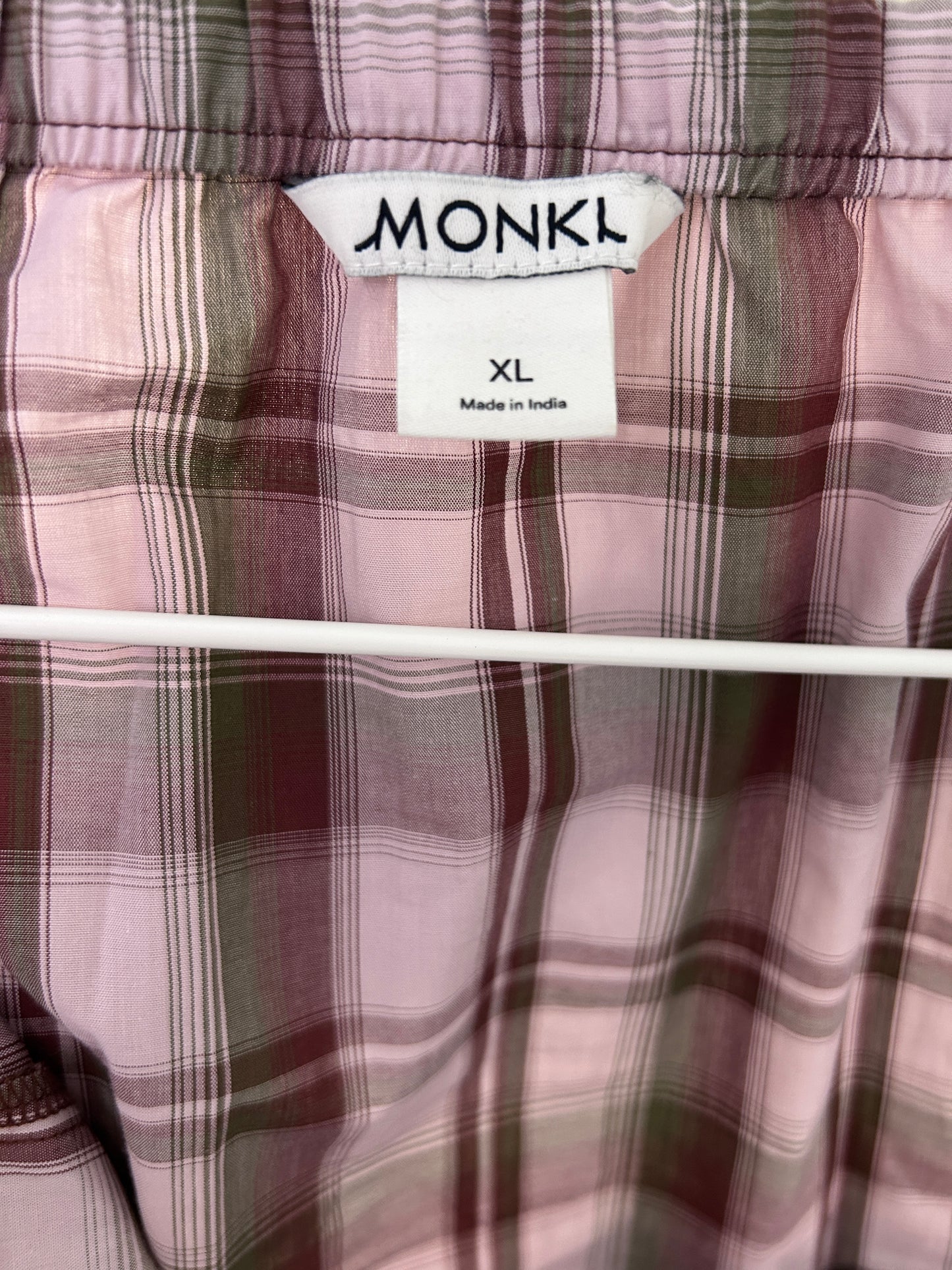 Monki - Långkjol rutig