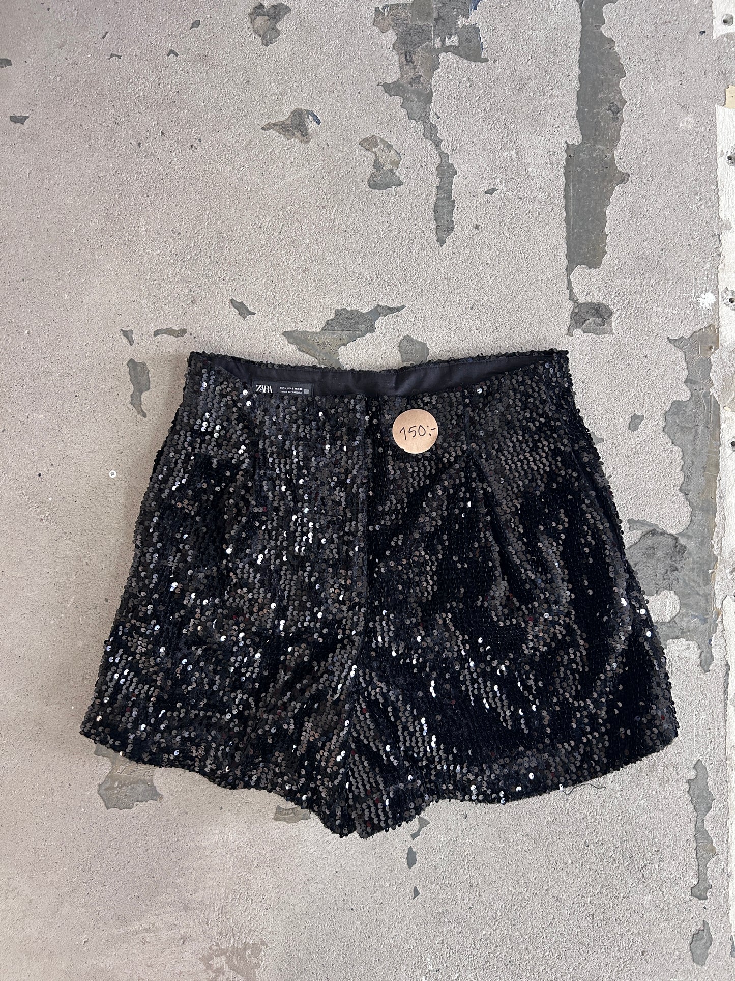 Paljettshorts
